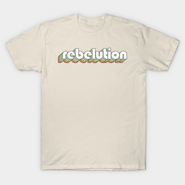 vintage color Rebelution T-Shirt by Wizz Ventura